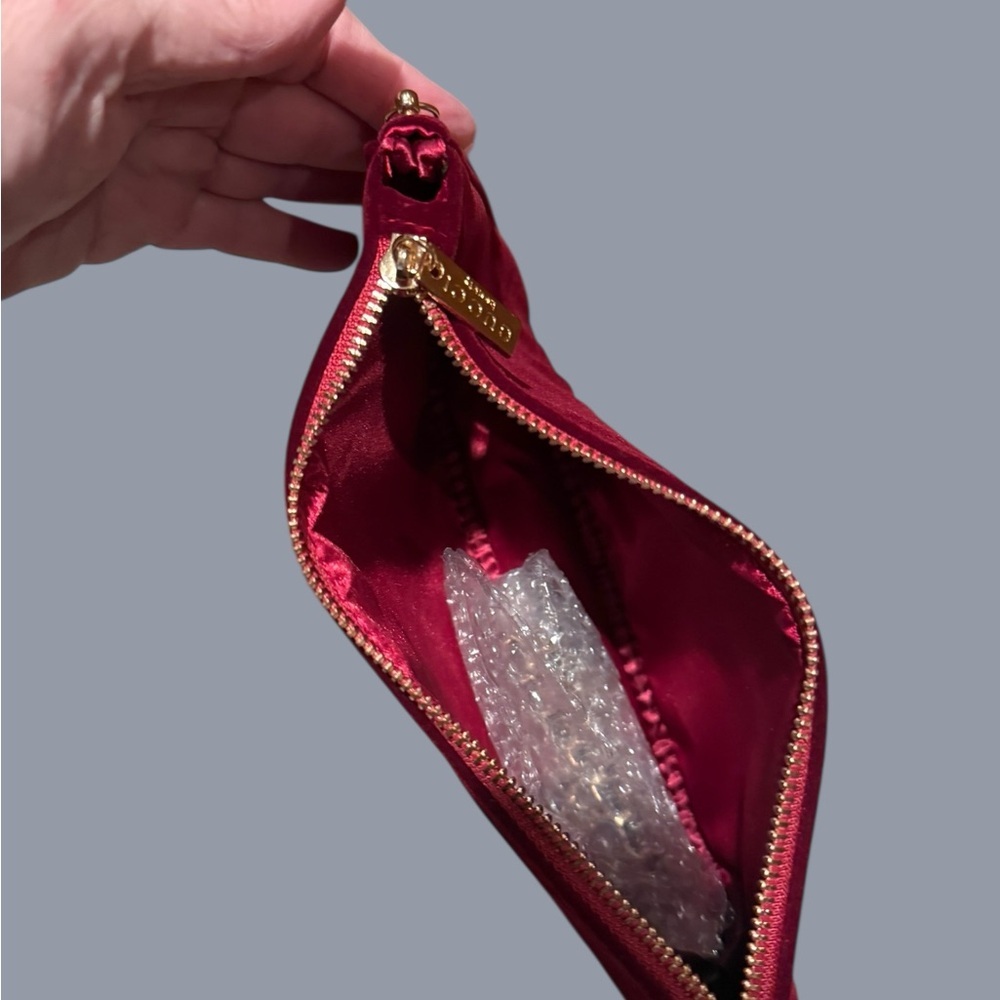 GWP Gucci Burgandy Velvet Women's Bag - Picture 7 of 8